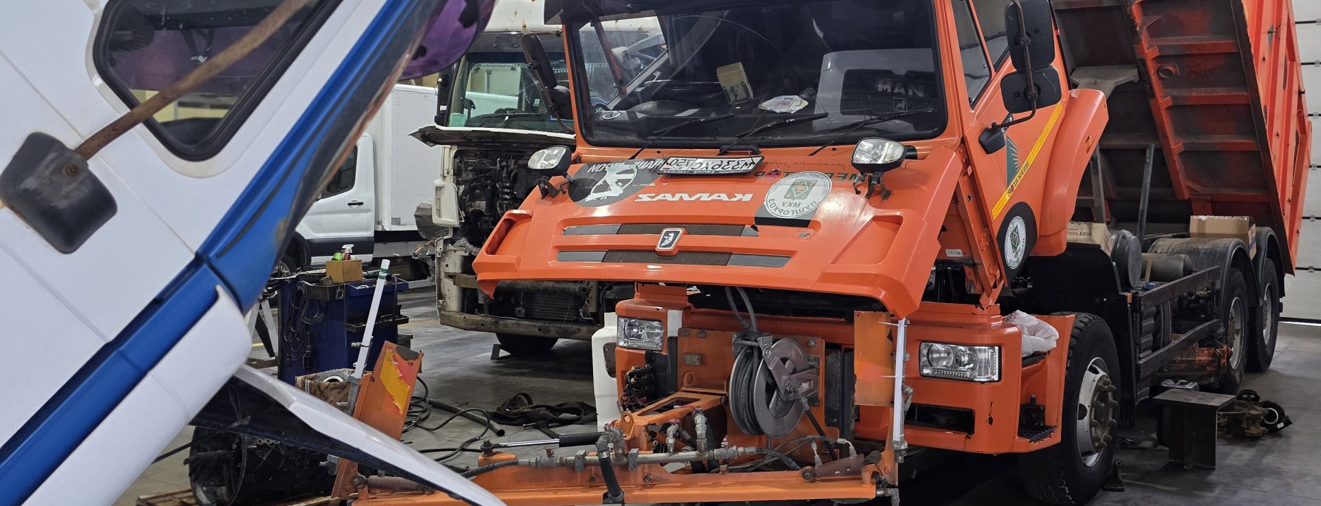 Ремонт грузовых автомобилей